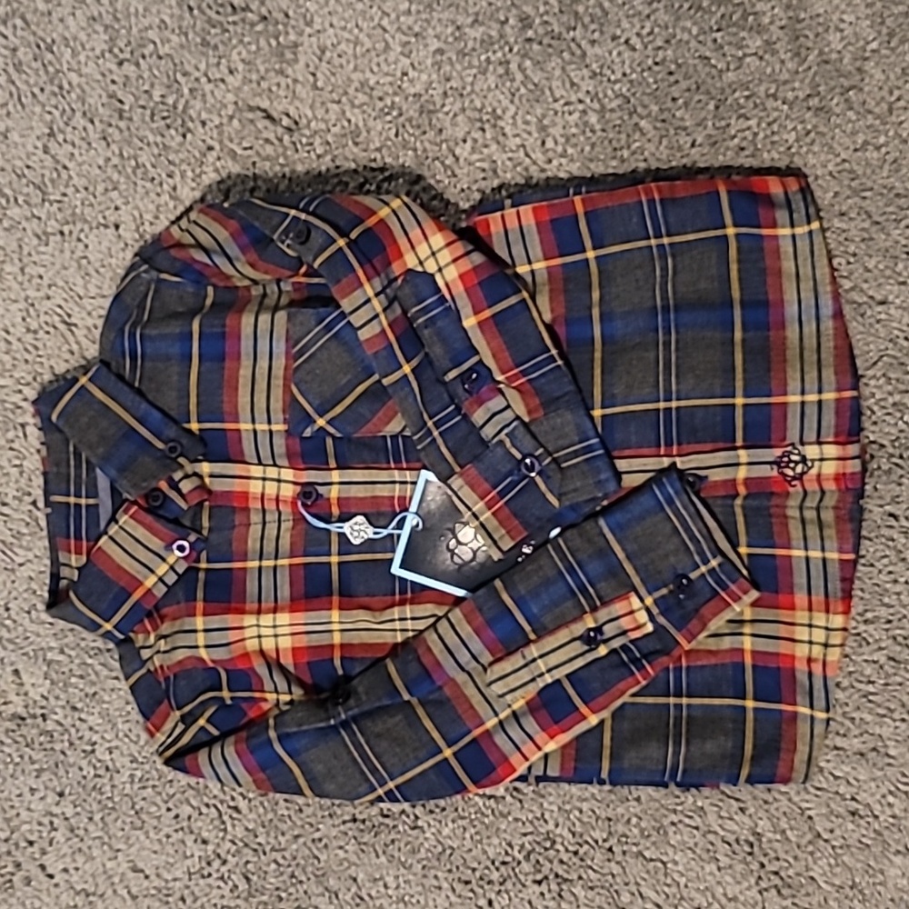 Andy and Evan Long sleeve button down shirt